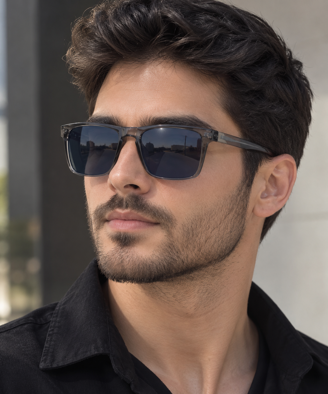 عینک آفتابی مردانه برند آلمانی کد ۱۳۰۹